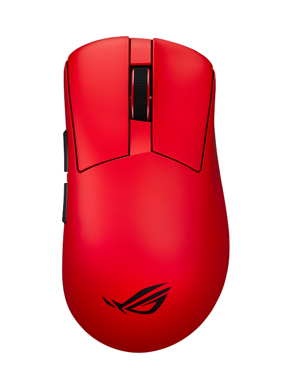 ASUS ROG Gladius IV Ace Aqua Blue - Gaming Mus - Optisk - 5 knapper - Rød