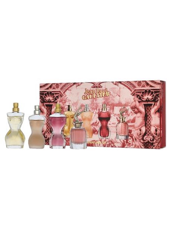 J.P. Gaultier Feminine Miniatures Set 24 ml 4x6ml - La Belle/Scandal/Classique/Divine Edp Spray
