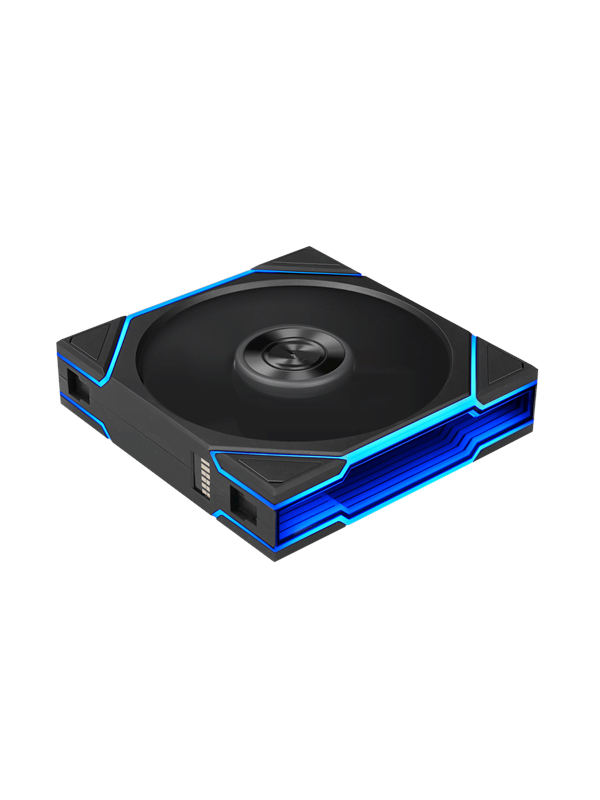 Lian Li UNI FAN TL FLEX 120 Reversed - Kabinet køler - 120mm - Sort med RGB LED lys - 33 dBA