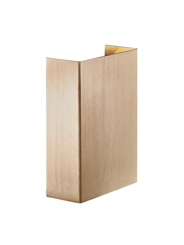 Fold 10 LED Væglampe Brass - Nordlux - Stue - Aluminium