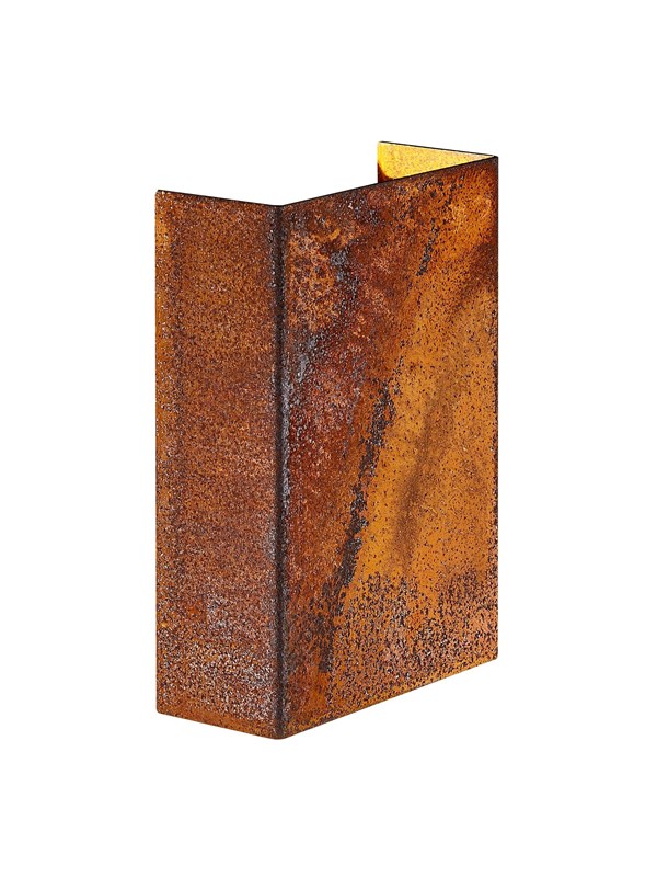 Fold 10 udendrs vglampe, LED, slim, corten - Nordlux