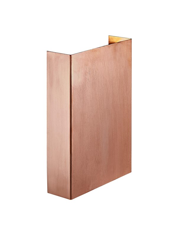 Fold 15 LED-væglampe, kobber – Nordlux - Stue - Aluminium