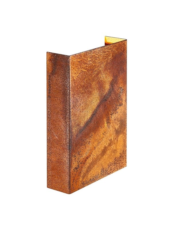 Fold 15 LED-væglampe, rustfarvet – Nordlux - Aluminium