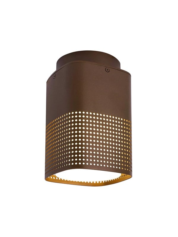 Sidara Seaside udendørs loftlampe, IP54, E27 - Nordlux - Altan - Moderne - Aluminium - Kantet