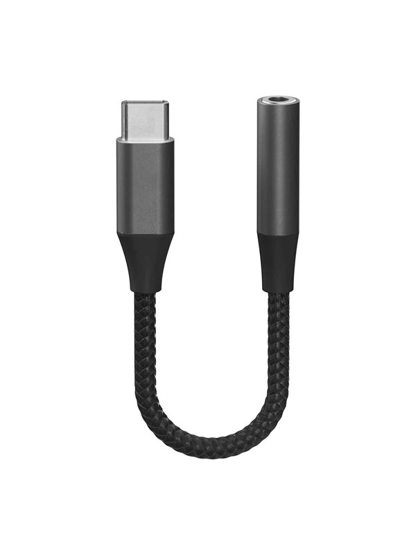 X2O Longlife USB-C Audio Adapter USB-C/3.5mm 0.1m - Black