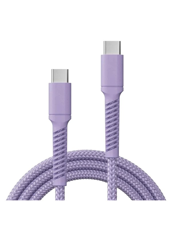 X2O Longlife 100W USB-C/C cable 2M - Lavender