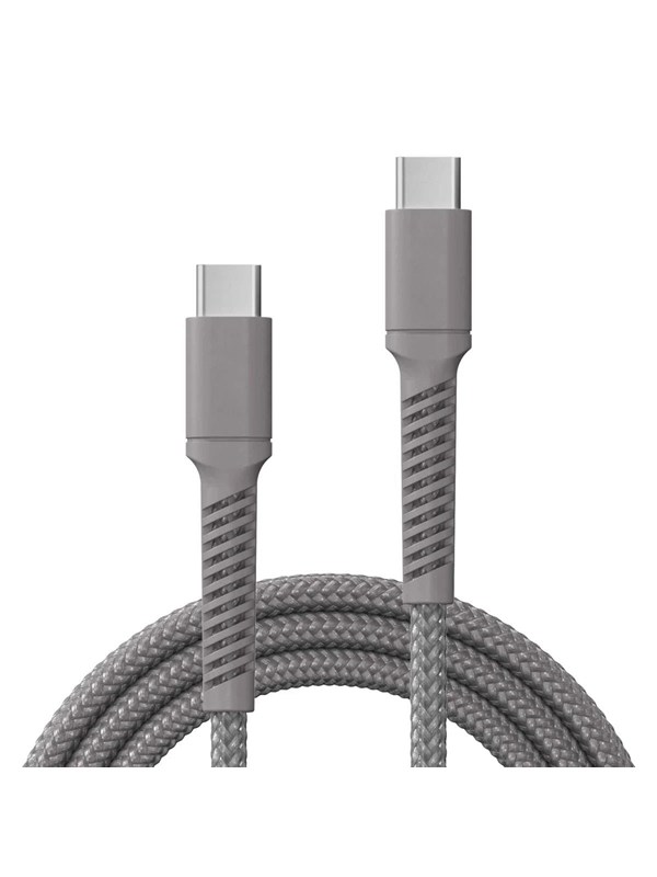 X2O Longlife 100W USB-C/C cable 2M - Titan Grey