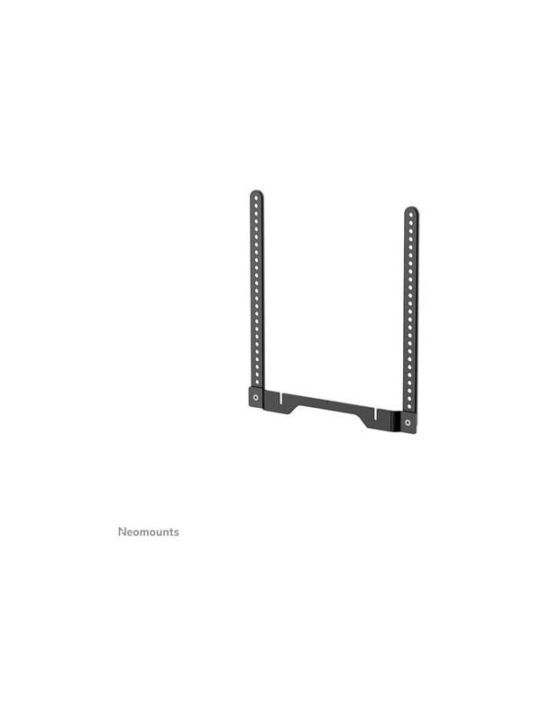 Neomounts AV35-724BL1 mounting kit - for sound bar - easy installation - black - Maks 2 kg - Maks størrelse 75"