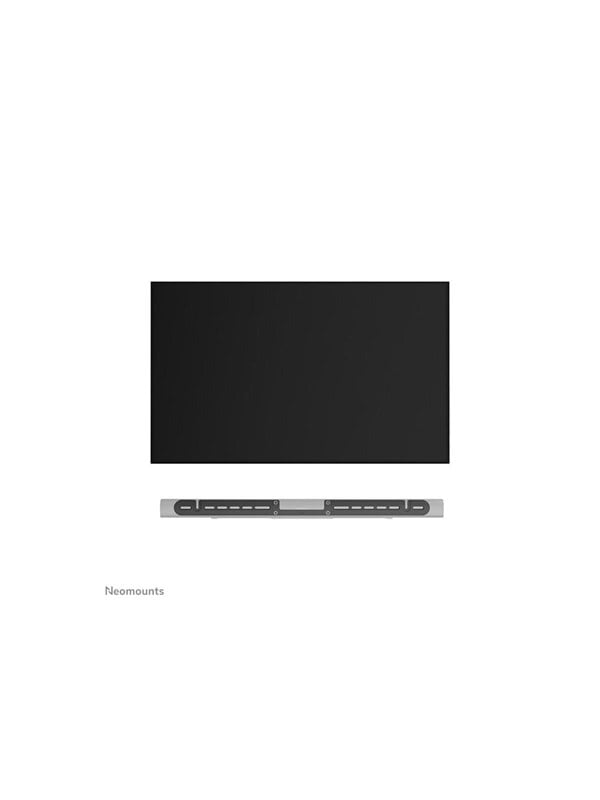Neomounts WL30-727BL1 mounting kit - for sound bar - easy installation - black - Maks 10 kg - Maks størrelse