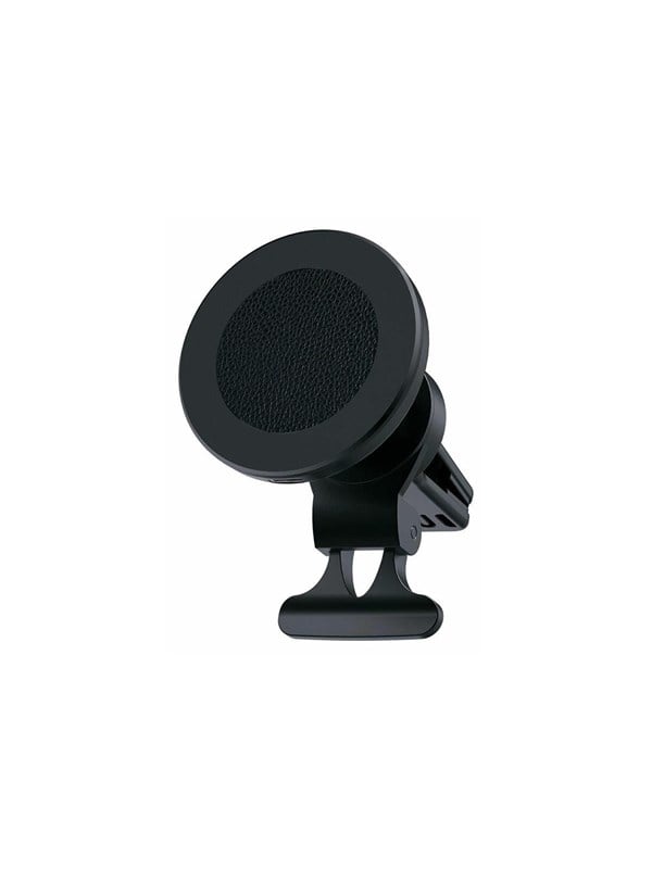eSTUFF - Trådløs opladerholder til bil - 15 Watt - 3 A - PD 3.0, QC 3.0 (magnetisk) - aluminium sort - for Apple iPhone 12, 12 mini, 12 Pro, 12 Pro Max, 13, 13 mini, 13 Pro, 13 Pro Max