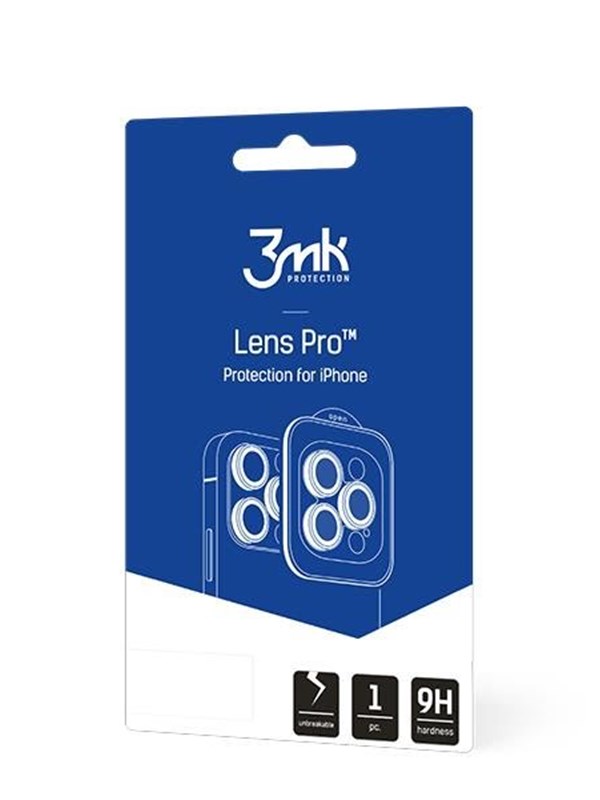 3MK 3MK Lens Protection Pro iPhone 14 6.1" niebieski/sierra blue Ochrona na obiektyw aparatu z ramka montazowa 1szt