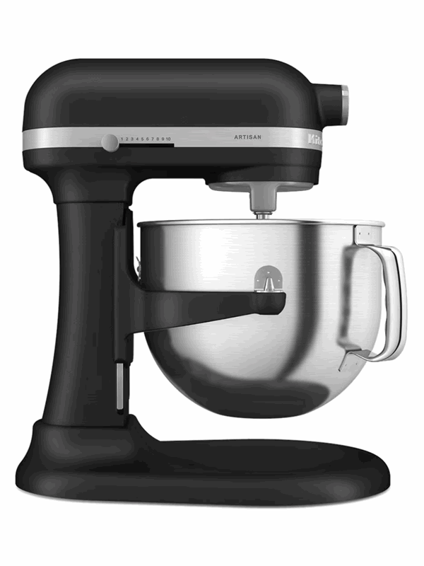 KitchenAid Køkkenmaskine 5KSM70SHXEBK Artisan 6.6 L - Cast Iron Black