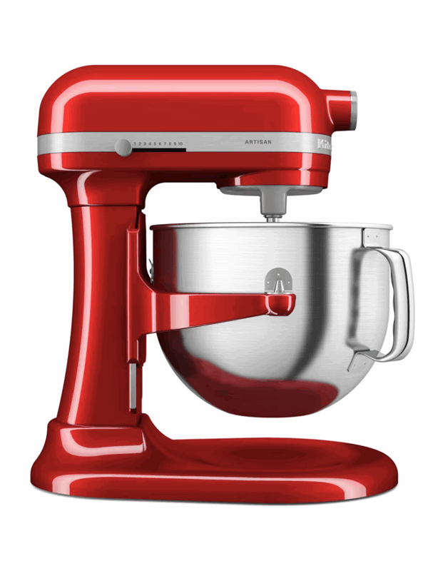 KitchenAid Køkkenmaskine 5KSM70SHXECA Artisan 6.6 L - Red Metallic