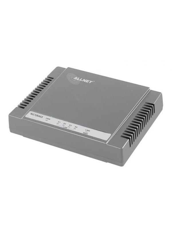 ALLNET ALL126AS3 - Router - DSL-modem 4-port switch - 1GbE