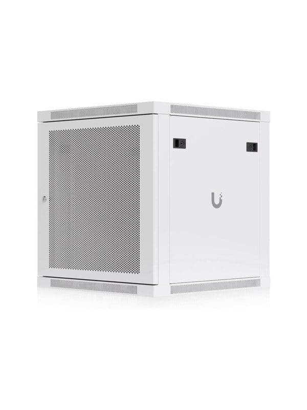Ubiquiti UniFi - Kabinet - med 2 køleblæsere - vægmonterbar - hvid - 12U