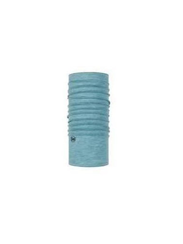 Buff Solid Pool Merino Lightweight halsedisse i blå merinould - voksen, one size