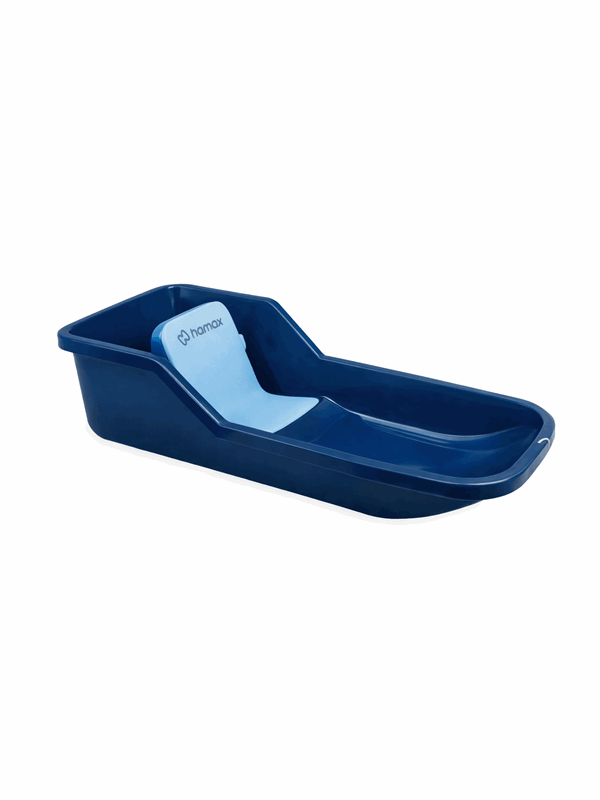 Hamax Baby Bob blå 82 cm m/skumsæde & sele