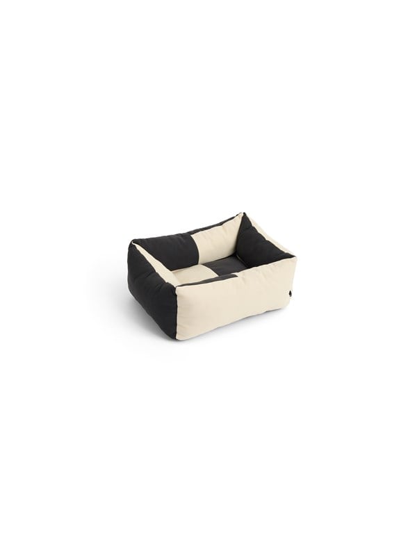Hay Zip Hundeseng - Størrelse X-Small, 43x52x21cm - Sort/Hvid