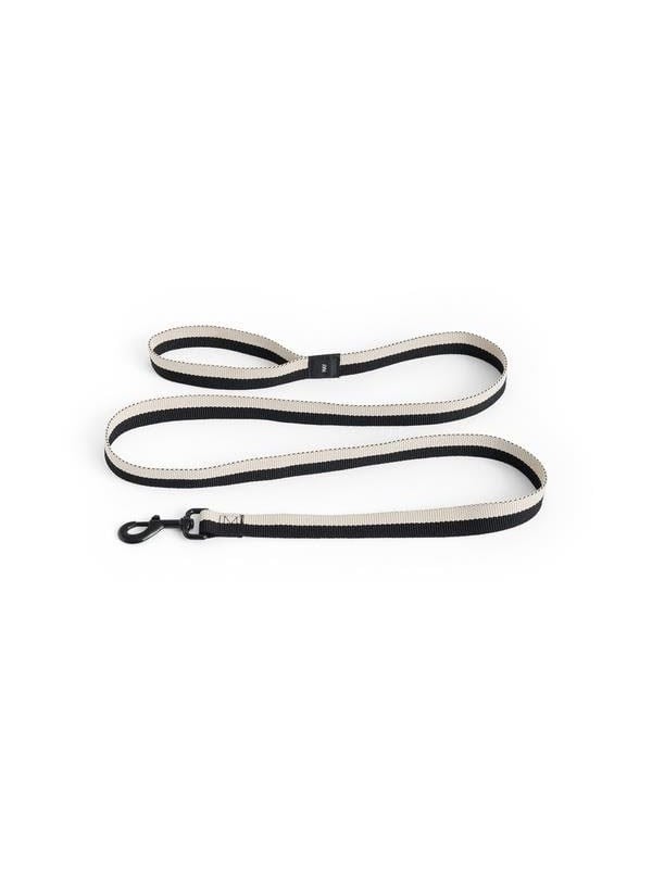 Hay - Dogs Leash Flat - M/L - Black/White