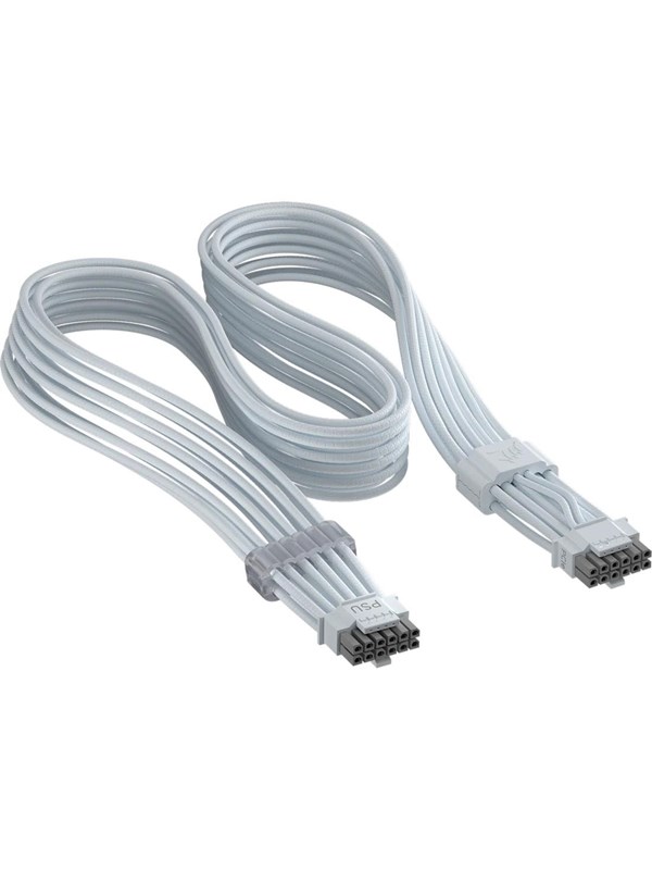 CORSAIR ThermalProtect Universal PCIe 5.1 600W 12V-2x6 Cable White