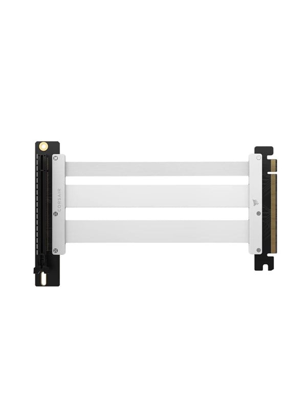 Corsair Premium PCIe 5 Riser Cable, 175 mm, x16 Interface - White