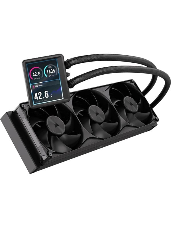 CORSAIR NAUTILUS II 360 RS LCD 360mm Radiator Liquid CPU Cooler