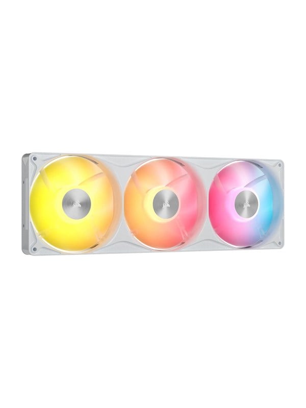 Corsair RS360 II Unified Frame ARGB - Kabinet køler - 120mm - Hvid med RGB LED lys - 36 dBA