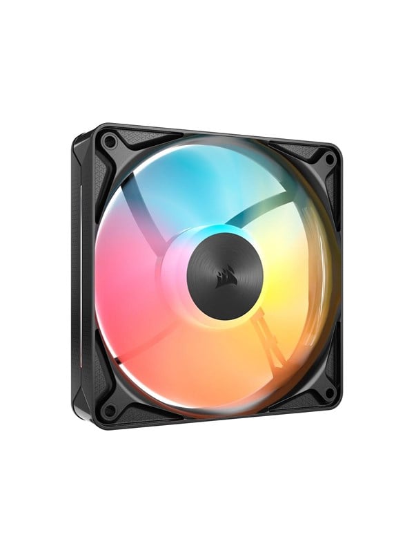 Corsair RS120 II ARGB - Kabinet køler - 120mm - Sort med RGB LED lys - 36 dBA