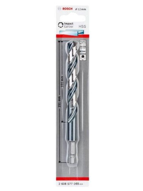Bosch Metalbor HSS Impact 12mm - 2608577065