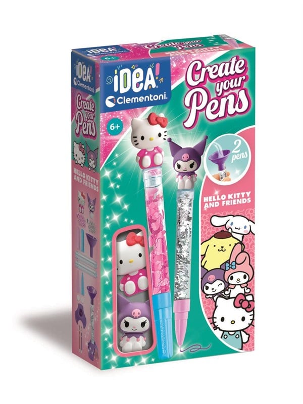 Clementoni Create Your Pens: Hello Kitty and Kuromi