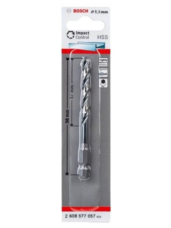 Bosch Metalbor HSS Impact 5,5mm - 2608577057