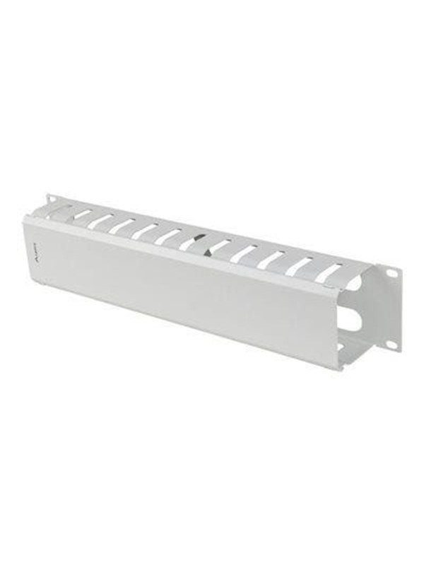Lanberg - Rack-kabel styrepanel - grå, RAL 7035 - 2U - 19