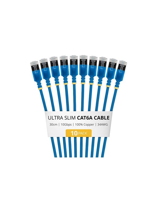 StarTech.com Startech patch cable - 30 cm - blue - Blå