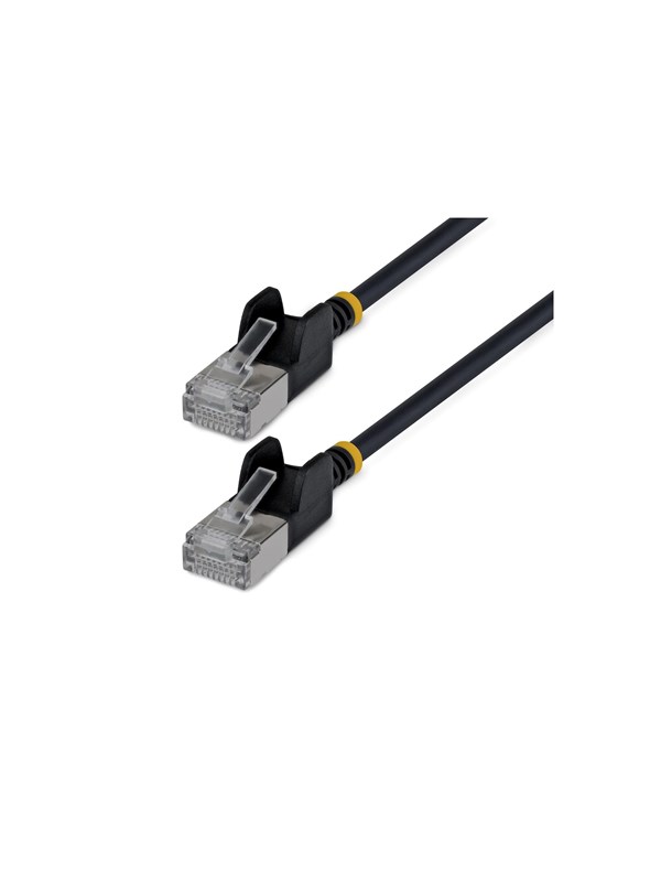 StarTech.com Startech patch cable - 2 m - black - Sort