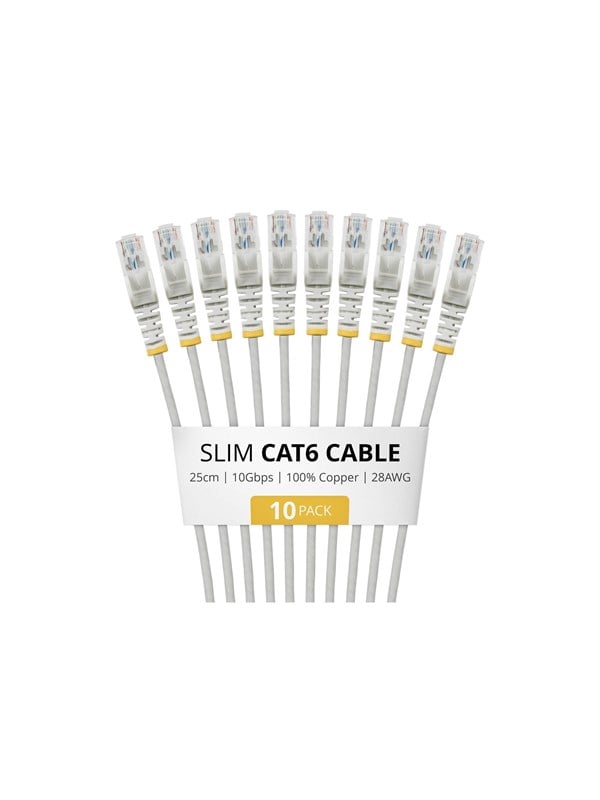 StarTech.com Startech patch cable - 25 cm - grey - Grå