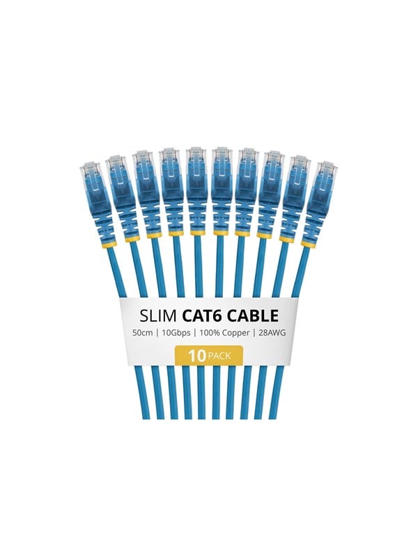 StarTech.com Startech patch cable - 50 cm - blue - Blå