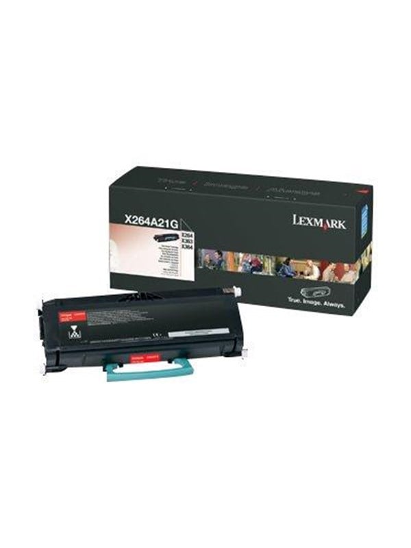 Toner Lexmark X264, X363, X364 - sort, 3.500 sider