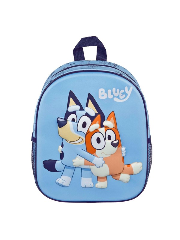 Bluey Børnerygsæk - 33x26x10cm, 3+år - Blå