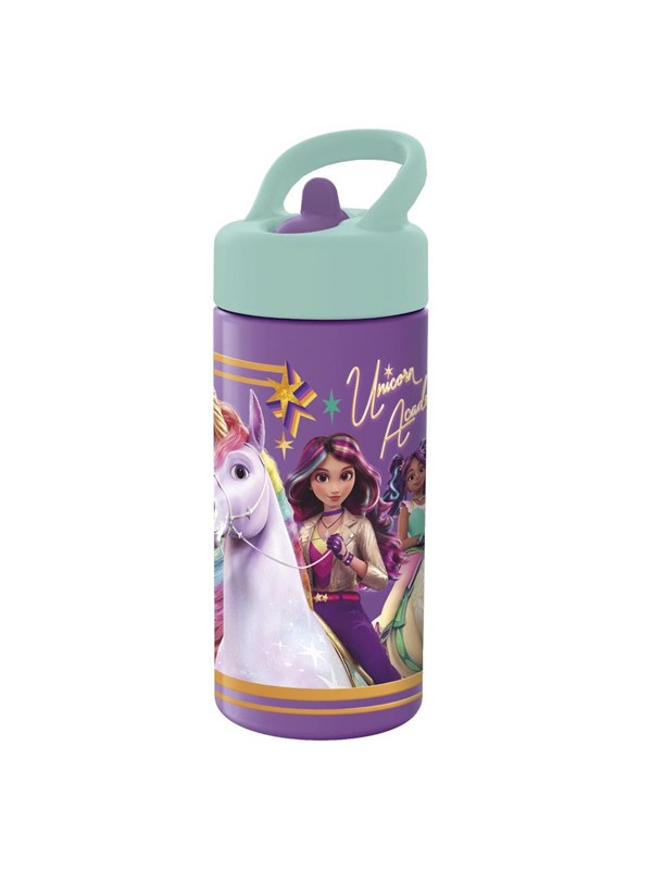 Unicorn Academy UNICORN ACADEMY 410 ml drikkedunk med sugerør