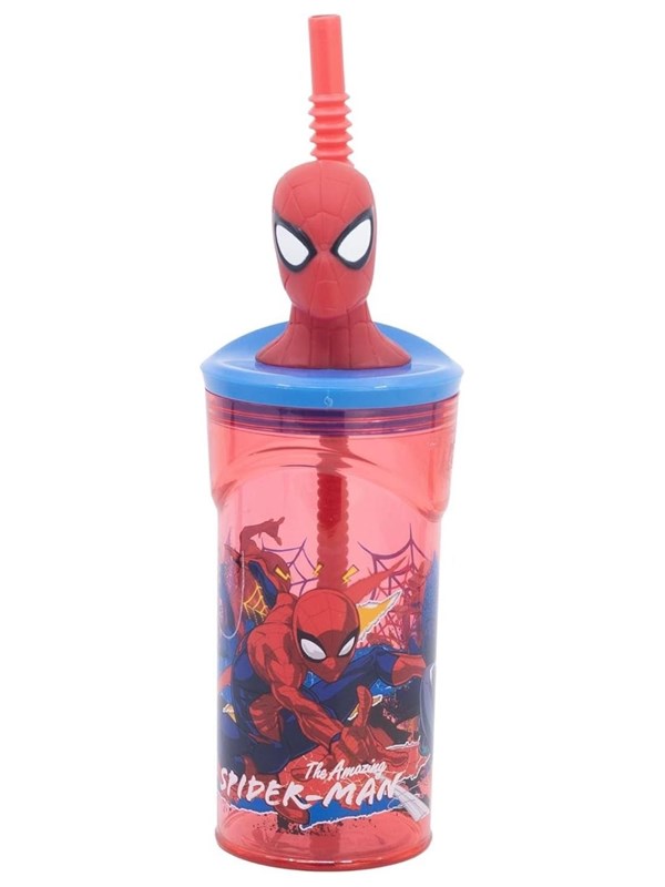 Spider-Man SPIDERMAN 3D figurine tumbler bottle 360 ml