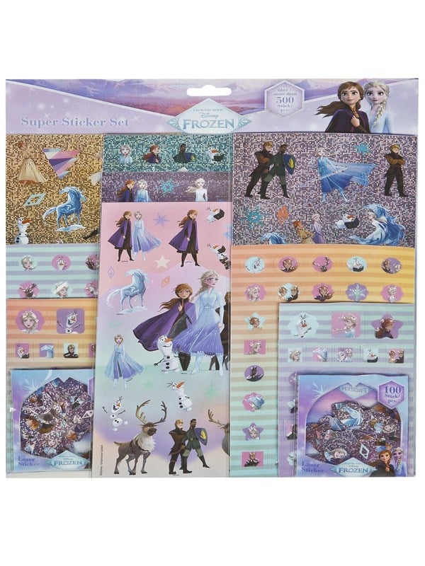 Frozen FROZEN super klistermærkesæt