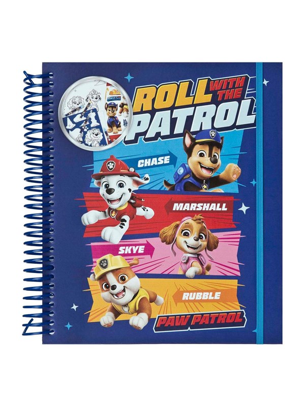 Paw Patrol PAW PATROL skabelon- og farvesæt, 49 dele