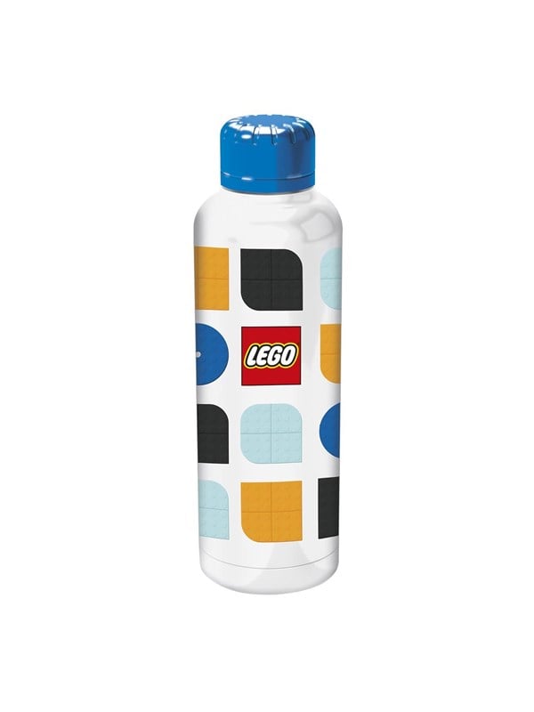 LEGO 088808729-30989 ® Isoleret rustfrit stål Drikkedunk 7,3 x 7,3 x 24,2 cm - 515 ML