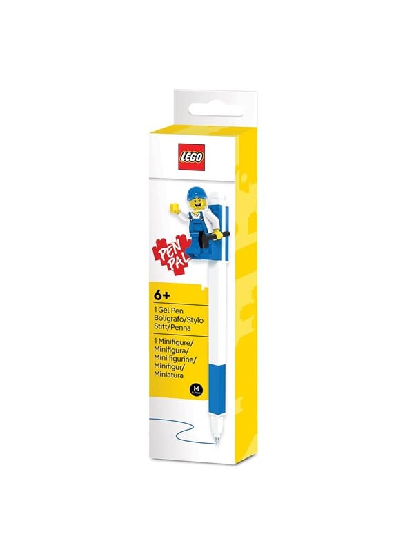 LEGO 4003075-53702 ® Pen Pal Gel Pen med Minifigur Blå