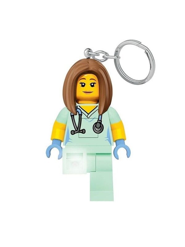 LEGO 4006036-LGL-KE156H ® LED Nøglering Sygeplejerske LEGO 4006036-LGL-KE156H ® LED Nøglering Sygeplejerske