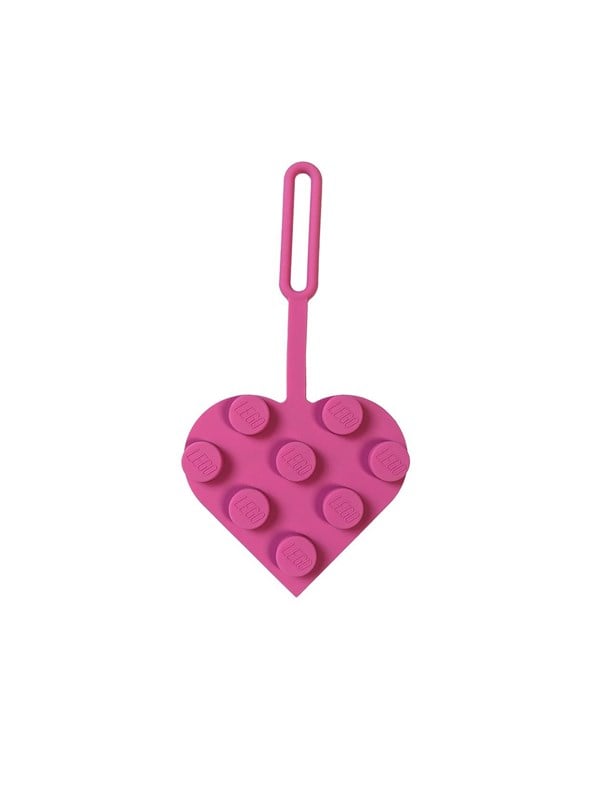 LEGO 4006151-53692 Taskemærke Klods hjerte pink