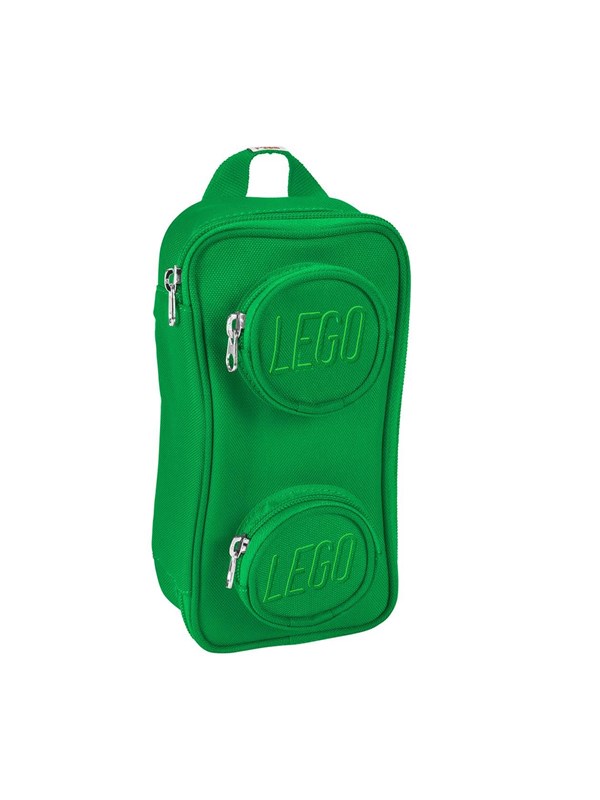 LEGO 4011082-G-AC0950-500 BRICK penalhus, grøn, 20x10x6 cm, 1,0L