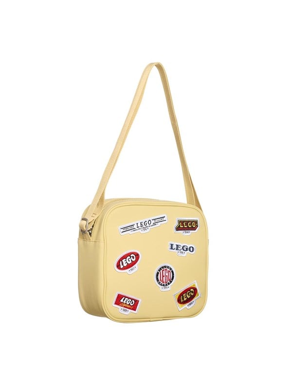 LEGO 4011095-G-CB2460-400 ® Cross-Body taske, Retro Gul, 21x21 cm, 5L