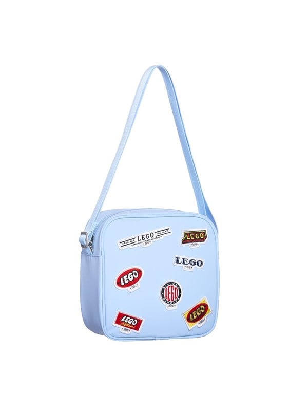 LEGO 4011095-G-CB2460-750 ® Cross-Body taske, Retro Blå, 21x21 cm, 5L