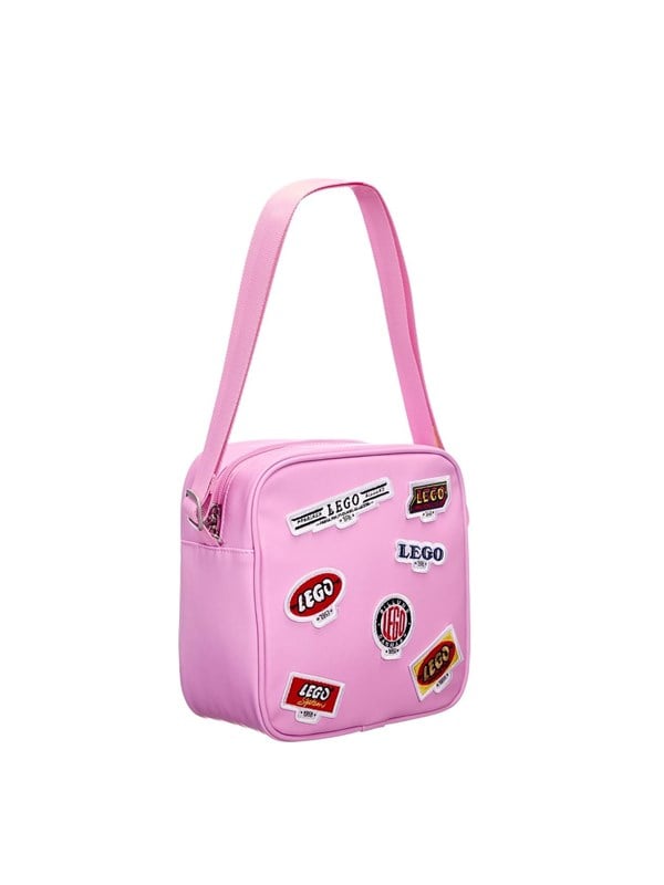 LEGO 4011095-G-CB2460-850 ® Cross-Body taske, Retro Pink, 21x21 cm, 5L